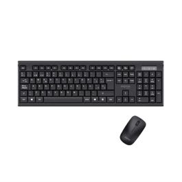 clavier et souris approx! MX410 Noir Espagnol Espagnol Qwerty (2 Unités)