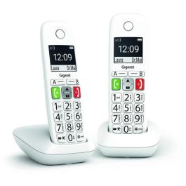 Gigaset Téléphone fixe E290 Duo Blanc