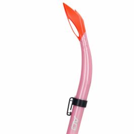 Masque de Plongée avec Tube AquaSport Bleu Rose (6 Unités)