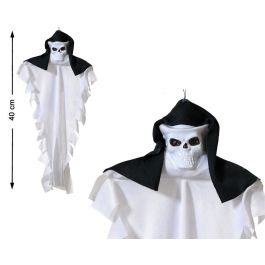 Décor Fantôme avec Capuche Noire et Tête de Squelette - Figurine d'Halloween 40 cm - Décoration Effrayante et Mysterieuse Precio: 10.5. SKU: B13V2MD46W