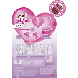 Lansay Mini délices Love - Kit de création de chocolats en forme de cœurs - À partir de 6 ans