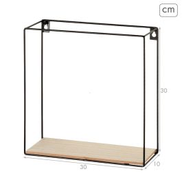 Étagère Max Home Fer Bois MDF 30 x 30 x 10 cm (4 Unités)