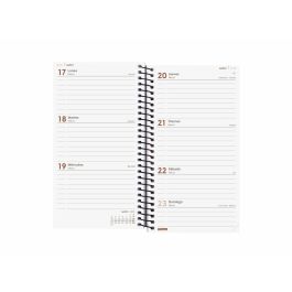 Agenda Finocam OPAQUE Bordeaux 9,4 x 17,1 cm 2026
