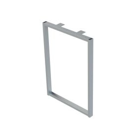 HERRAJES ALK Pieds de meuble Métal H720 Gris 524x720mm