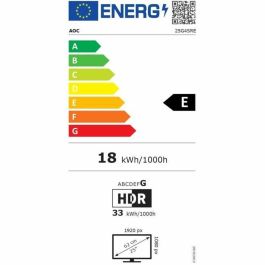 Écran AOC Full HD 24,5"