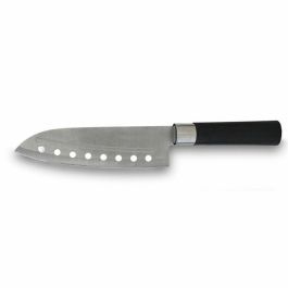 Ensemble de Couteaux Cecotec Santoku Noir Acier inoxydable Fibre de Carbone (4 pcs)