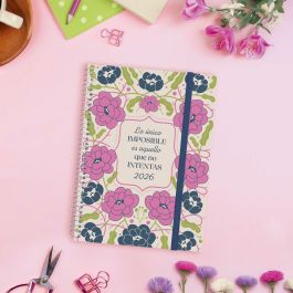 Agenda Finocam DESIGN COLLECTION Imposible A5 15,5 x 21,2 cm 2026
