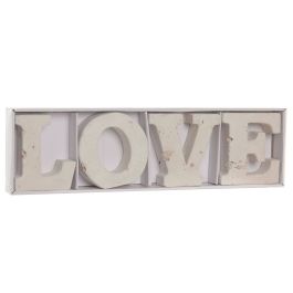 Figurine Décorative Home ESPRIT Rose clair 42.5 X 3.5 X 12 CM 42,5 X 3,5 X 11 CM (2 Unités)