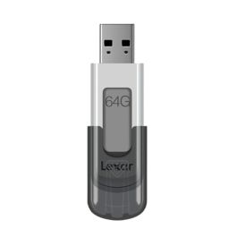 Clé USB Lexar JumpDrive V100 Blanc Gris 64 GB