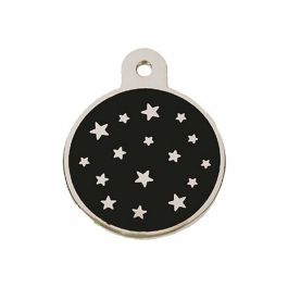 Plaque d'identification Imarc PetScribe Passion Noir Argenté