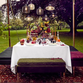 Lampe Suspendue New Wave Stripe Smoke E27 Sans Ampoule