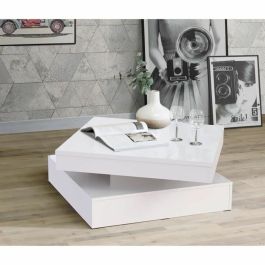 Table Basse Blanc 78 x 78 x 36 cm