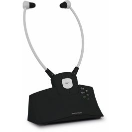 TechniSat Casque sans fil et avec fil StereoMan ISI 3 - Écouteurs intra-auriculaires Bluetooth - Noir - Batterie 9h - 30-20000 Hz - Livré avec câbles