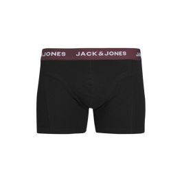 Boxer pour homme Jack & Jones Jacaron Solid Trunks Noir
