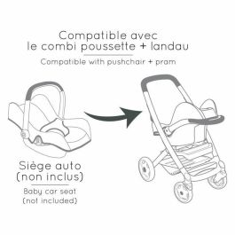 Smoby Poussette Maxi-Cosi Beige pour 3 ans SMO3032162531228