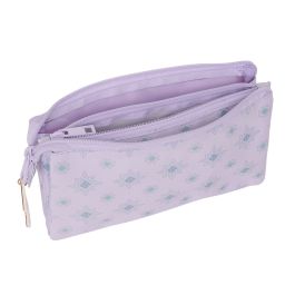 Trousse Fourre-Tout Triple Wish Lila 22 x 12 x 3 cm