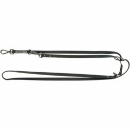 Laisse réglable pour chien Trixie CityStyle Noir S/M