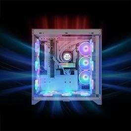 140mm Thermaltake SWAFAN EX14 ARGB PC Cooling Fan Hydrangea Blue TT Premium Edition 3 Fan Pack