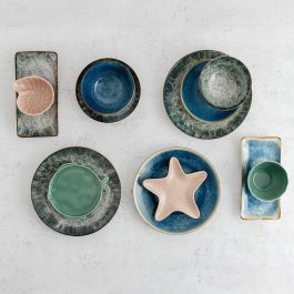 Bol Porcelana Aura Stela Bidasoa 12,5x11,5x5 cm (6 Unidades)