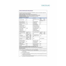 Machine à laver Cecotec Bolero DressCode 9610 1400 rpm 9 L