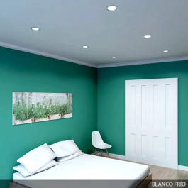 Downlight LED 9W 800Lm 6000K 40.000H [PCE-DL9W-CW]