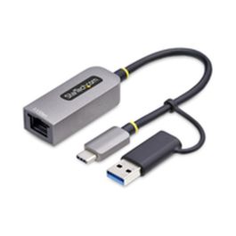 Câble USB Startech U2GA-USB-C-ETHERNET Gris