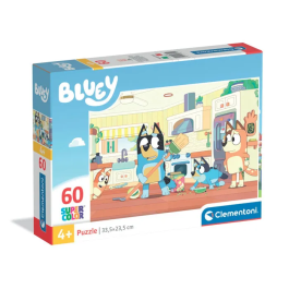 Clementoni Puzzle 60 Pièces Bluey - 33.5 x 23.5 cm - Pour Enfants - Images Captivantes et Couleurs Attrayantes Precio: 24.42. SKU: B1KCAYDF94