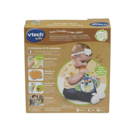 Vtech Baby Titouan Mon Toucan Éveil des Sens - Jouet d'Éveil Sensoriel Nomade en Plastique Recyclé - 3 à 36 Mois - Multicolore