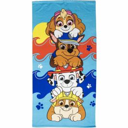 Serviette de plage The Paw Patrol Bleu 33 x 27 x 7 cm