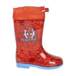 Bottes en Caoutchouc pour Enfants Spider-Man Rouge 28