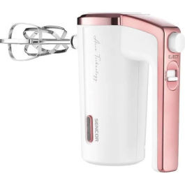 Sencor SHM 9000WH Batteur électrique sans fil avec batterie Li-ion, 3 vitesses, 3 fouets (fouet acier inoxydable), fonctionnement silencieux, indicateur de charge LED