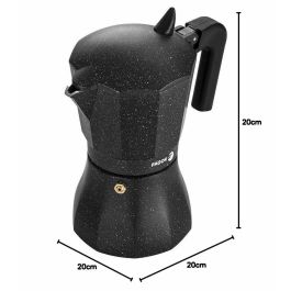Cafetière Italienne Fagor TIRAMISU 6 Noir Aluminium