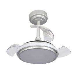 Ventilateur de Plafond avec Lumière CristalRecord Argenté 35 W (3000 K) (4000 K)