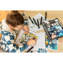 Coffret créatif - SYCOMORE - Layout et marqueurs - Héros guerriers - Des 10 ans