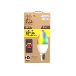 Ampoule à Puce Muvit MIOBULB006 Blanc Vert tendre RGB F 5 W E14 450 lm (2700 K) (6500 K)