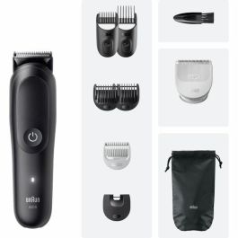 Braun Tondeuse à Cheveux et Barbe AIO5540 - 120 min - 14 Réglages - Noir