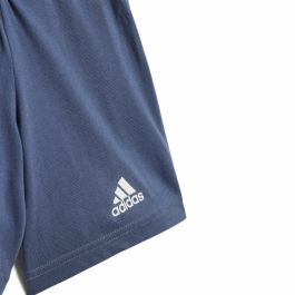 Ensemble de Sport pour Bébé Adidas Bl Cotton Set Infantil Bleu Vert clair
