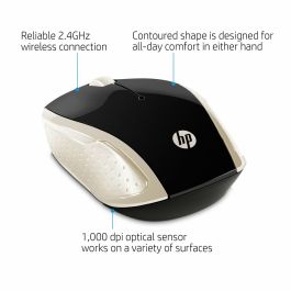 Souris HP 200 (Silk Gold) Or 1000 dpi