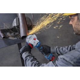 Bosch Professional Meuleuse d'angle sans fil GWS 18V-11 PS - 125 mm, 18 V (Sans batterie ni chargeur) - Pour la coupe et le meulage des métaux