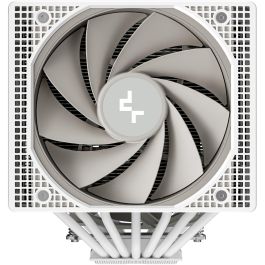 Deepcool ASSASSIN VC ELITE - Refroidisseur d'air CPU avec 2 ventilateurs (120/140 mm), blanc, TDP 300W, FDB, 29.3 dB, kit de montage inclus