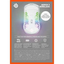 Souris Gaming SteelSeries Aerox 3 Wireless