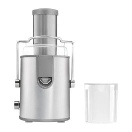 Sencor SJE1055SS - Centrifugeuse 800 W, 1,6 L, avec 2 bacs (pulpe et jus 0,75 L) - Gris