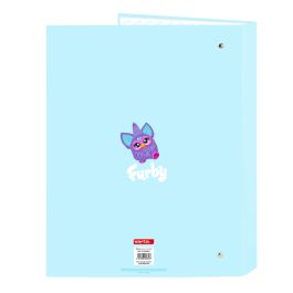 Dossier Furby Bleu ciel A4