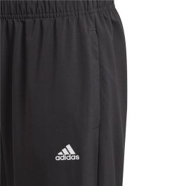 Pantalon de sport long Adidas Essentials Stanford Boys Noir