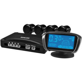 Sencor SCA PARK200 - Système de 4 capteurs de stationnement sans fil avec écran LCD, avertissements vocaux, détection 0.3-2m, pour toutes voitures Precio: 64.092. SKU: B15L4MVQA9
