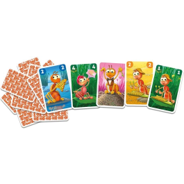 Schmidt Spiele - Jam des fourmis - Jeu de société pour enfants à partir de 5 ans - Jeu de cartes stratégique