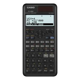 Calculatrice Casio FC-200V-2-W-ET Noir