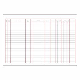 Registre d'enregistrement des membres DOHE 09914 Bordeaux A4 Feuille 100 Volets