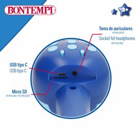 Microphone Karaoké Bontempi 6 Unités