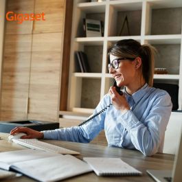 Téléphone fixe Gigaset DESK 200 Noir